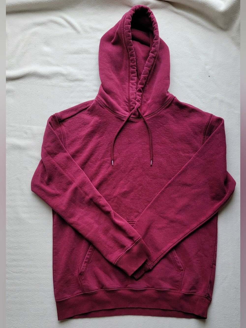 Burgundy Pullover Hoodie